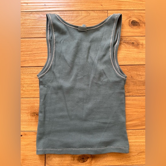 SKIMS COTTON RIB TANK TOP, KYANITE (SIZE M) - Picture 6 of 6